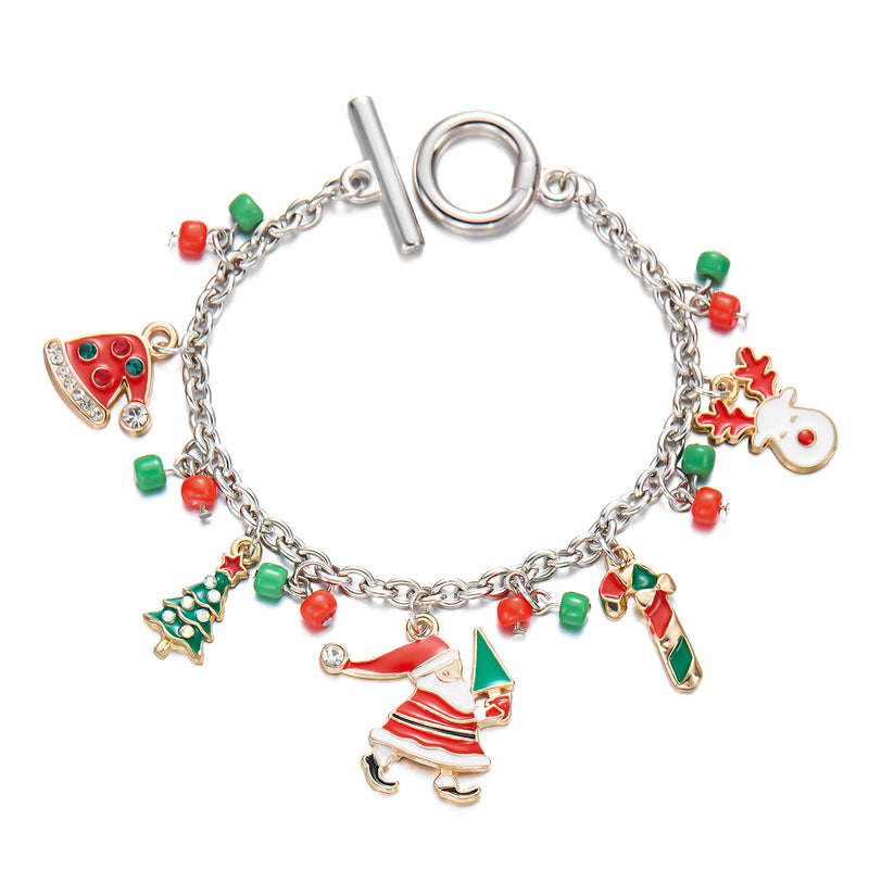 Personalized Christmas Bracelet