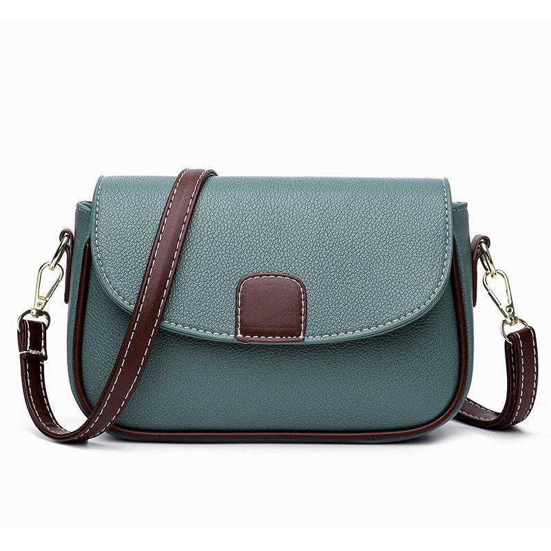 Versatile Small Square Flap Shoulder Bag for Women