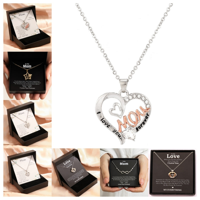 Mother's Day Necklace Gift Box Love Necklace