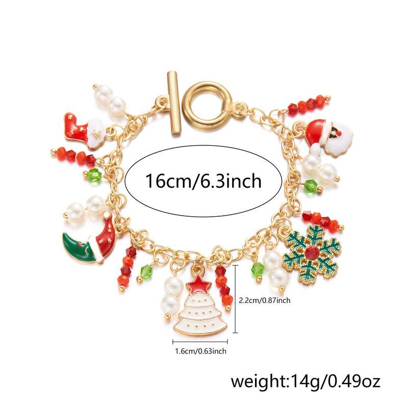 Personalized Christmas Bracelet