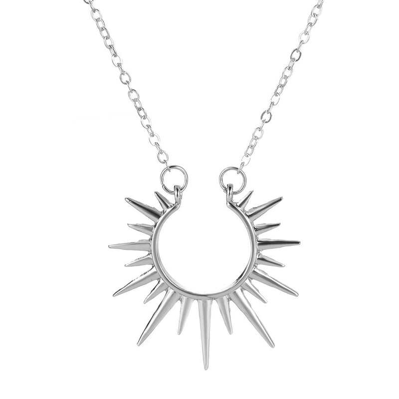 Sunflower Necklace - Retro Clavicle Chain Jewelry for Women