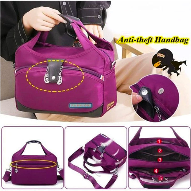 Anti-Theft Crossbody Shoulder Bag for Women