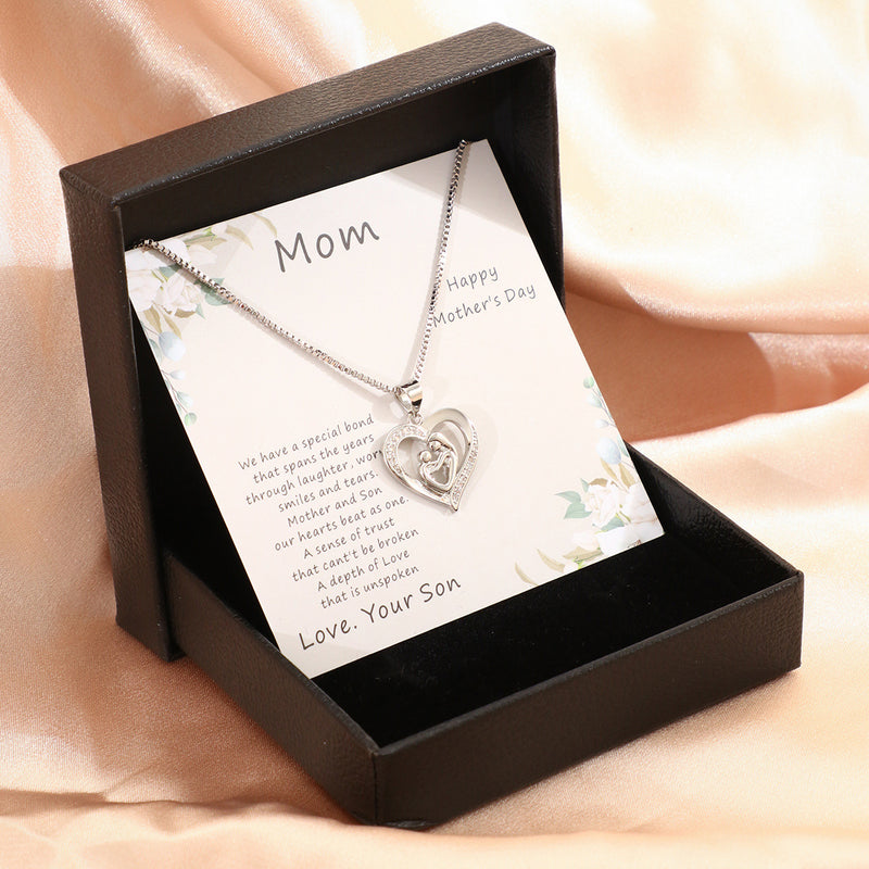 Mother's Day Necklace Gift Box Love Necklace