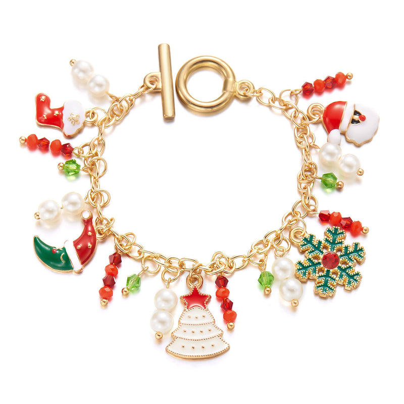 Personalized Christmas Bracelet