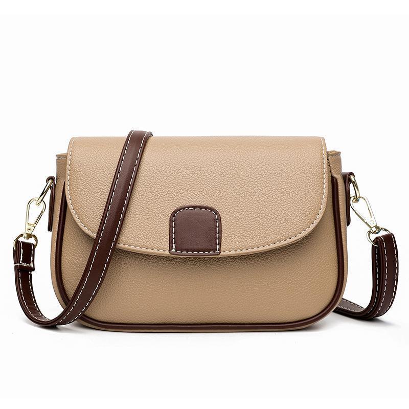 Versatile Small Square Flap Shoulder Bag for Women