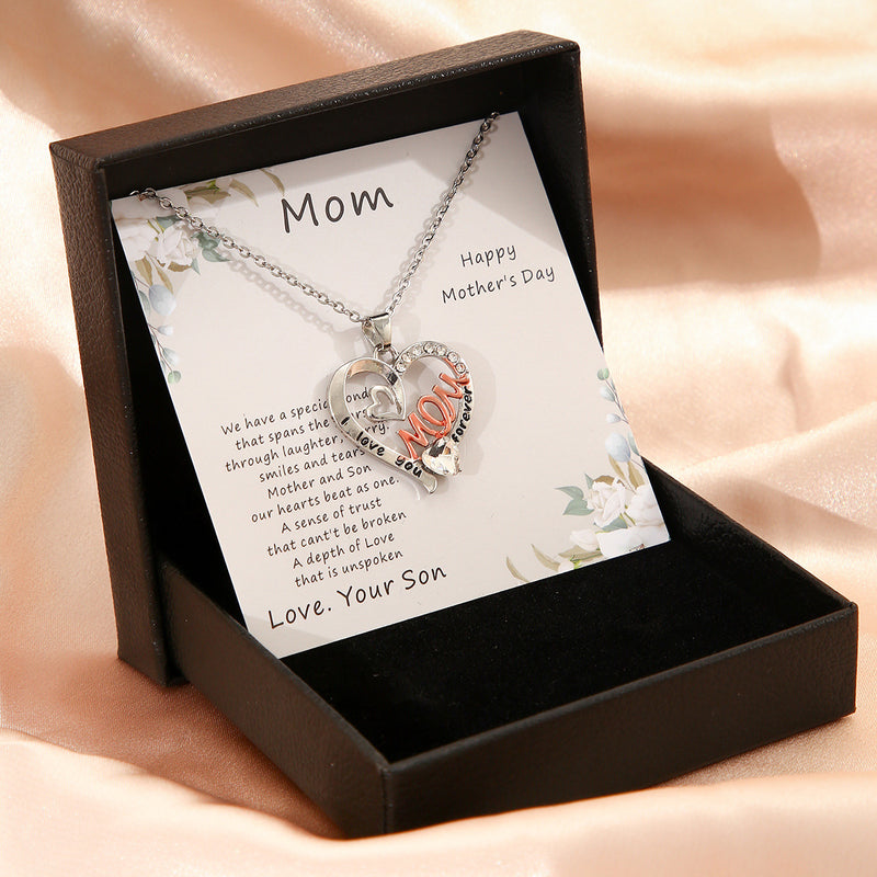 Mother's Day Necklace Gift Box Love Necklace