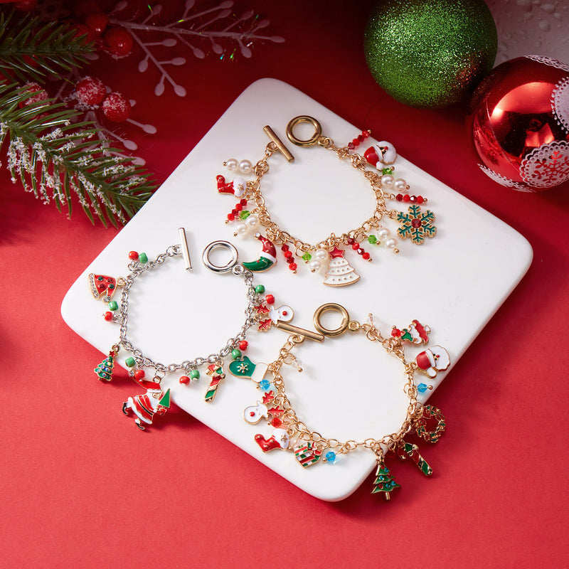 Personalized Christmas Bracelet